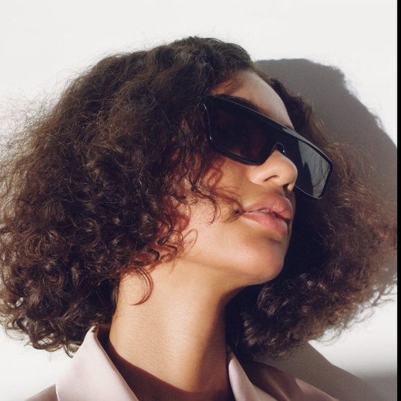 Acetate Shield Sunglasses - Picture 4 of 4